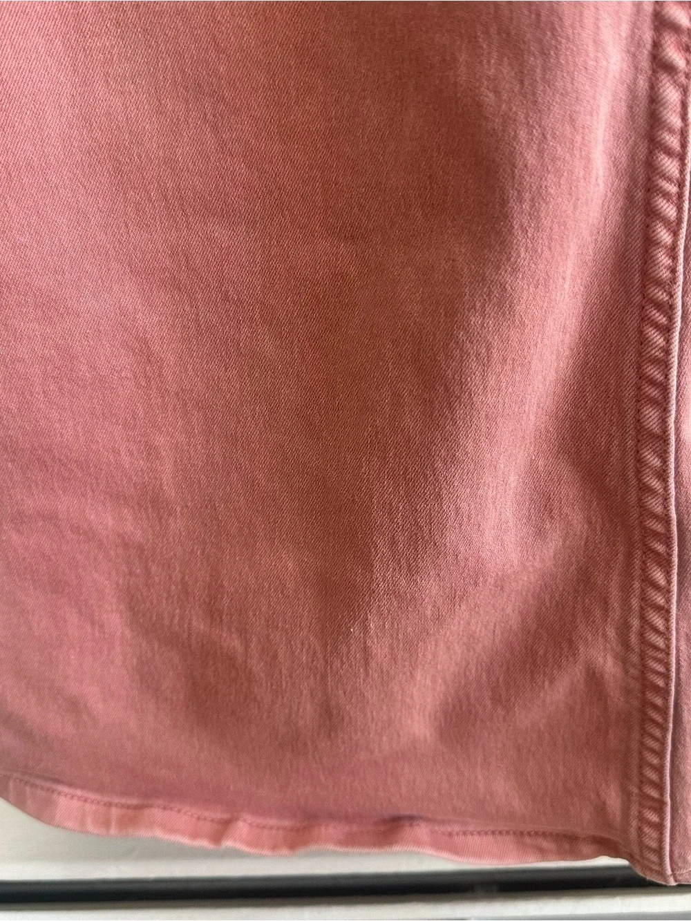 Free People We The Free Penny Pull-On Flare Jeans Clay Rose Pink Sz 28